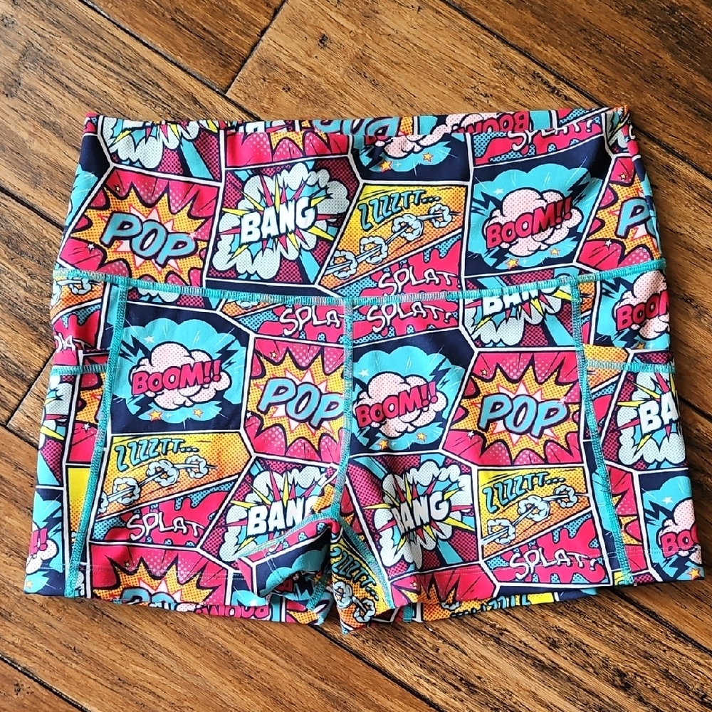 Constantly Varied Gear Comic Print Shorts Medium